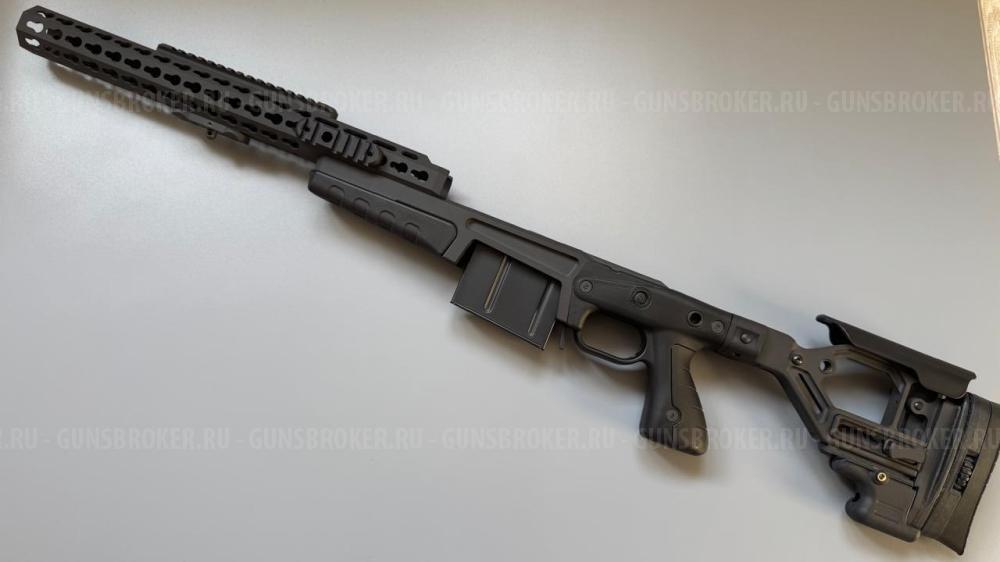 Ложа Accuracy International AX AICS Chassis на Remington 700 Long Action.