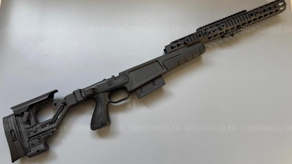 Ложа Accuracy International AX AICS Chassis на Remington 700 Long Action.