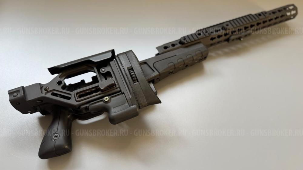 Ложа Accuracy International AX AICS Chassis на Remington 700 Long Action.