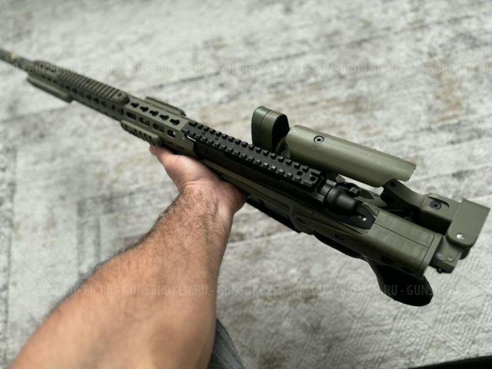 Ложа Accuracy International AX AICS Chassis на Remington 700 Long Action.