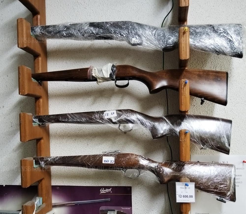 Ложа CZ 22LR и 7,62 (дерево)