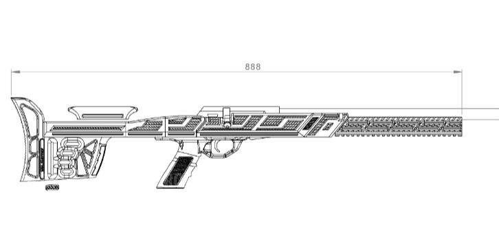 Ложа для CZ 455 CZ 457