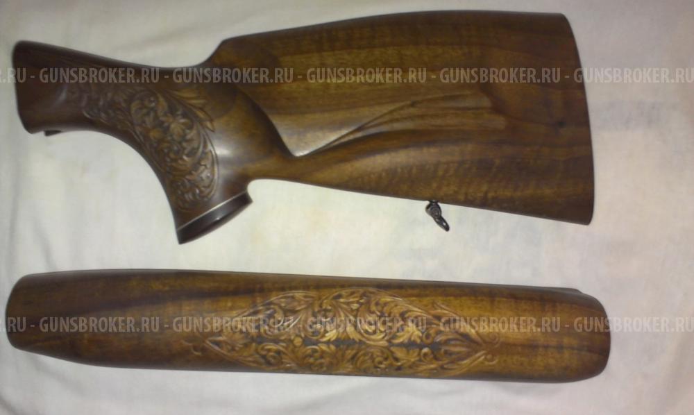 Ложа+цевье срезьбой(осенний лес)для-МР 153.