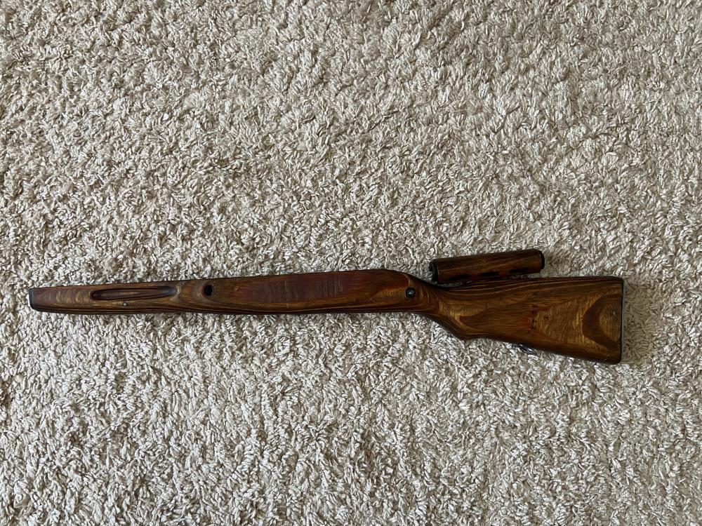 Ложе на СКС с росписью.