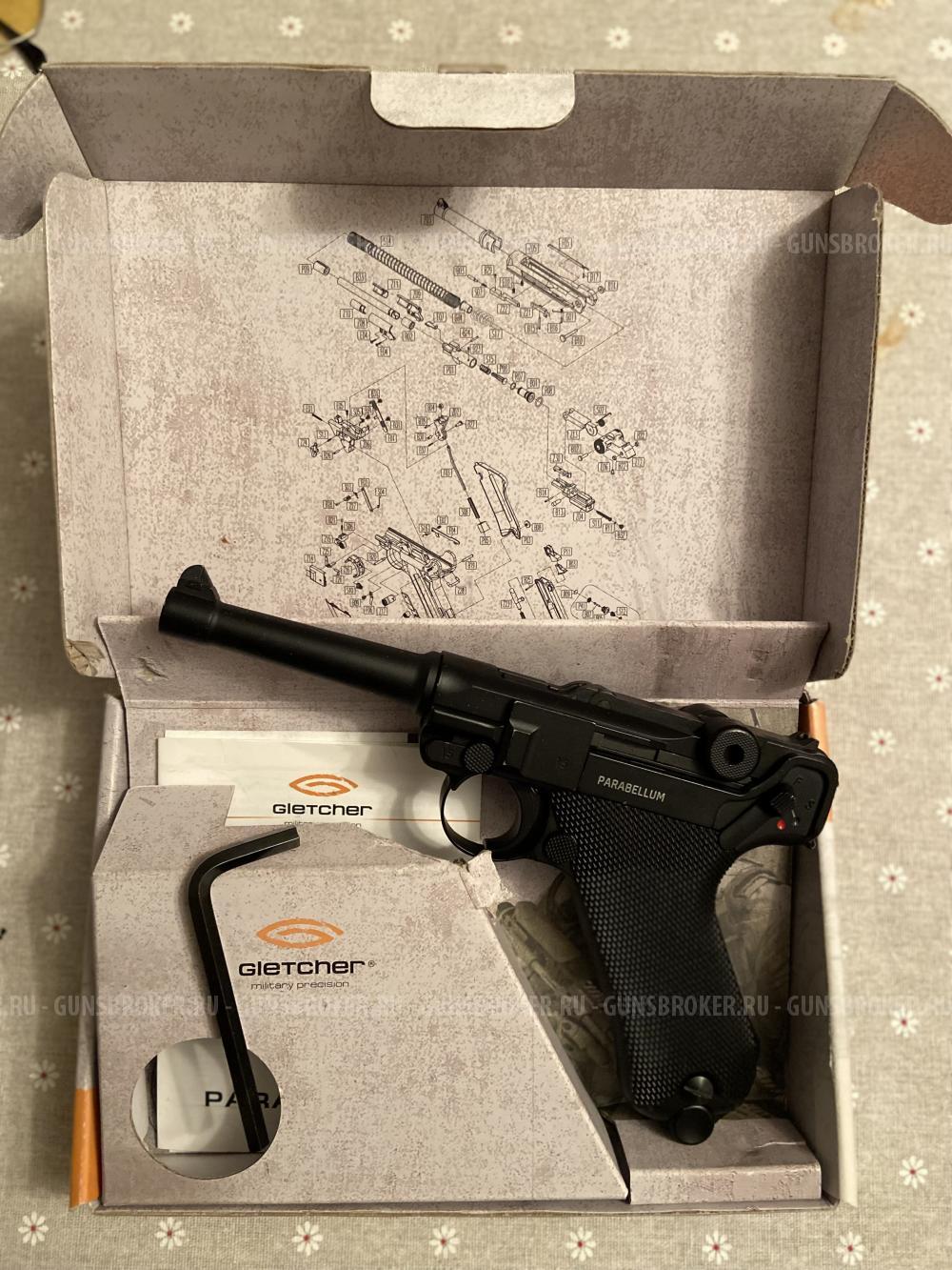 Luger p 08 Gletcher