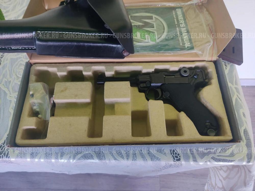 LUGER P-08 WE с комплектом.