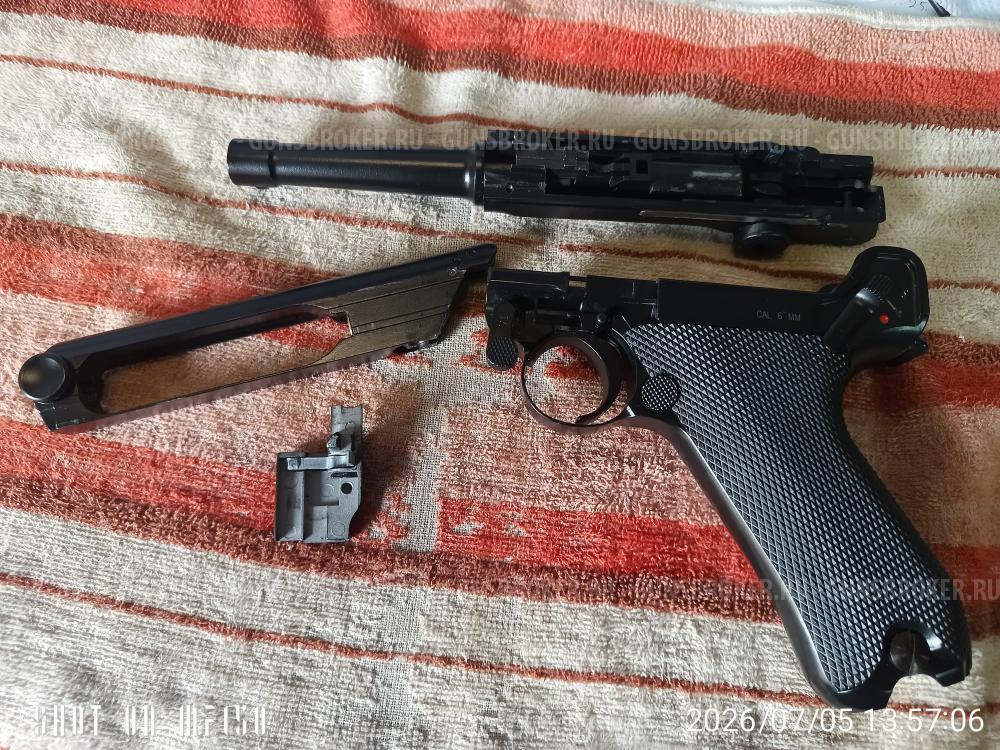 Luger p08 страйкбольный