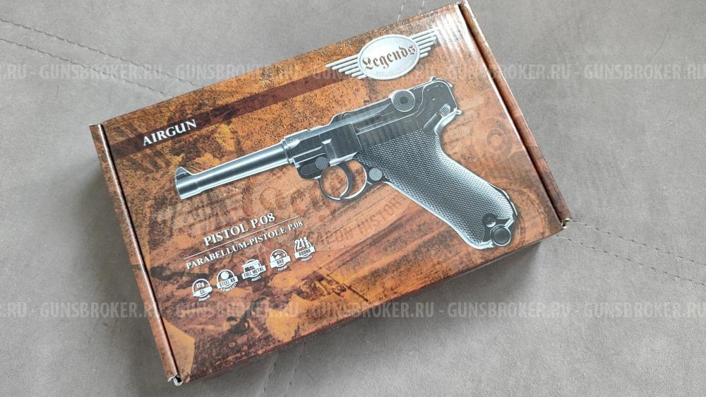 Люгер Парабеллум Umarex P08 Blowback