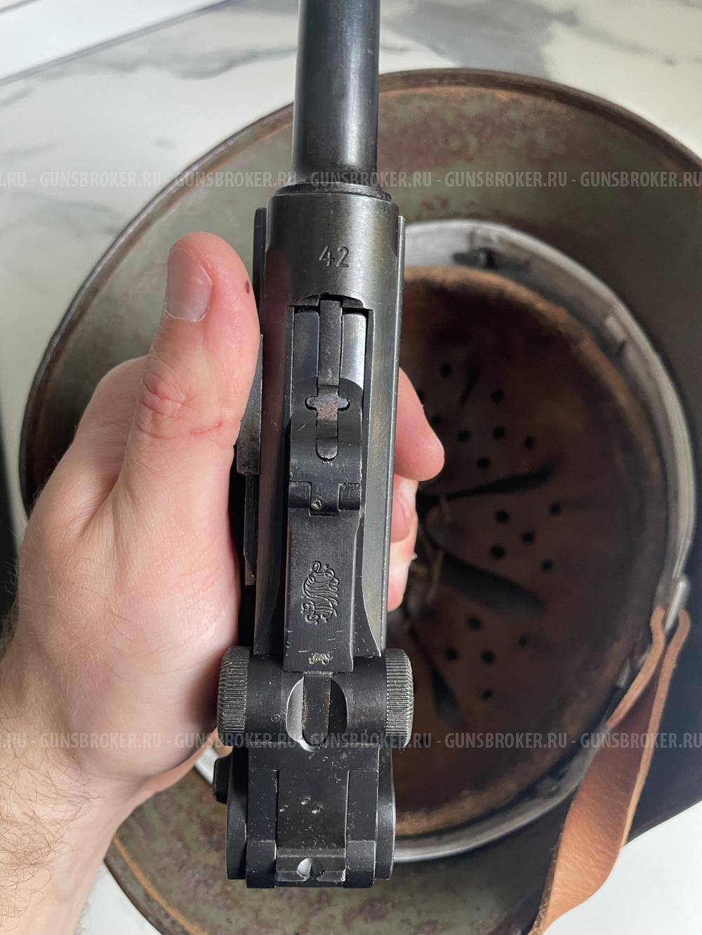 Люгер Р-08 "Чёрная вдова" 1942 г СХП