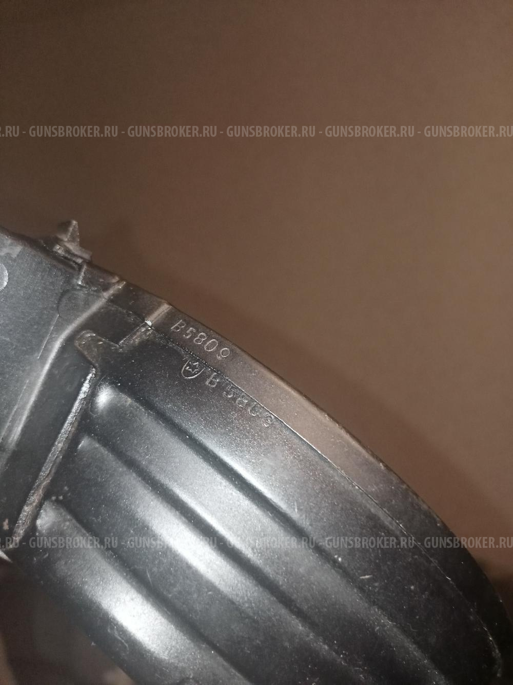 Магазин, барабан, улитка на 75 патронов для ВПО-134 или Сайги 7,62х39 без "сухаря"