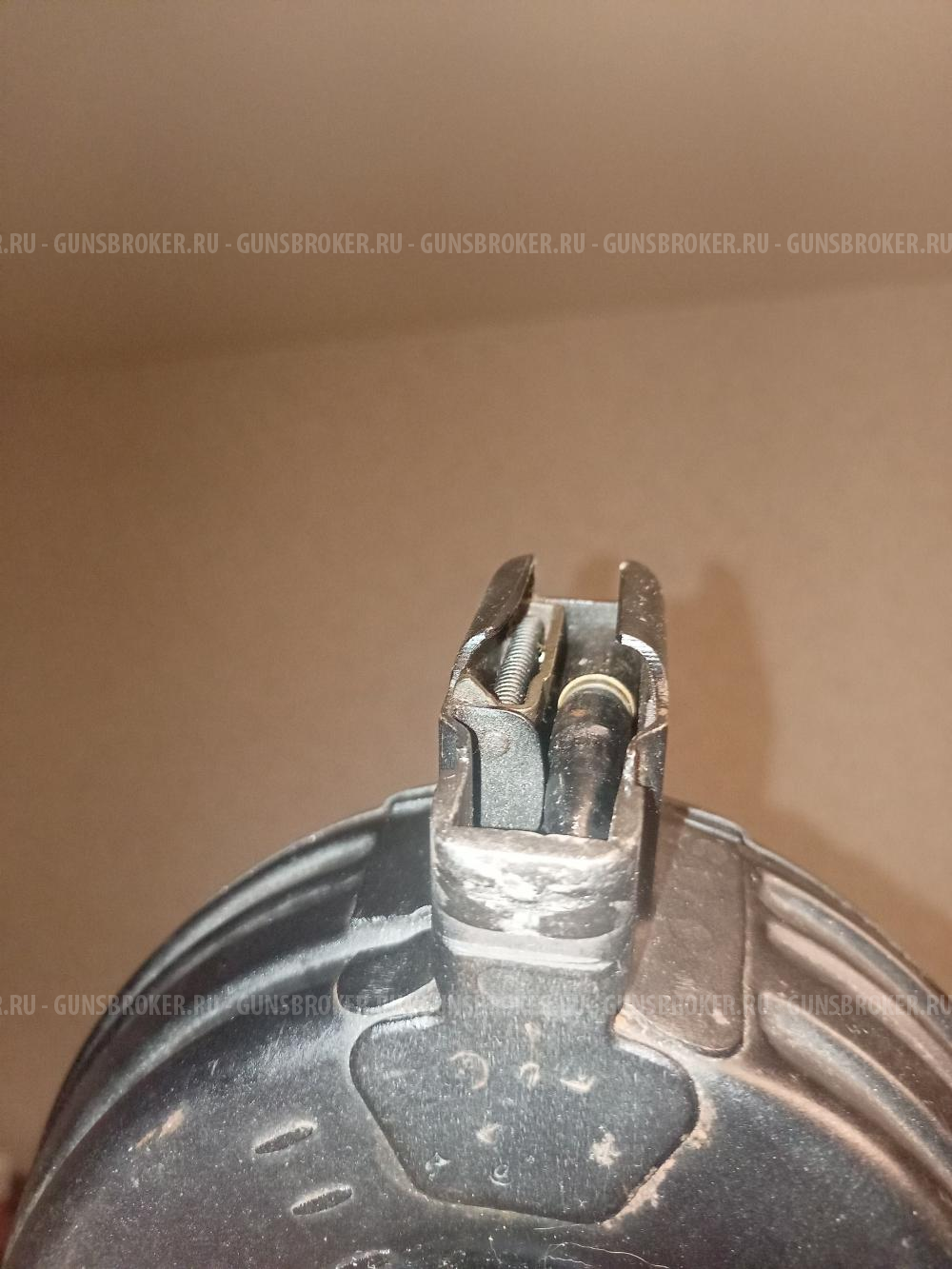 Магазин, барабан, улитка на 75 патронов для ВПО-134 или Сайги 7,62х39 без "сухаря"