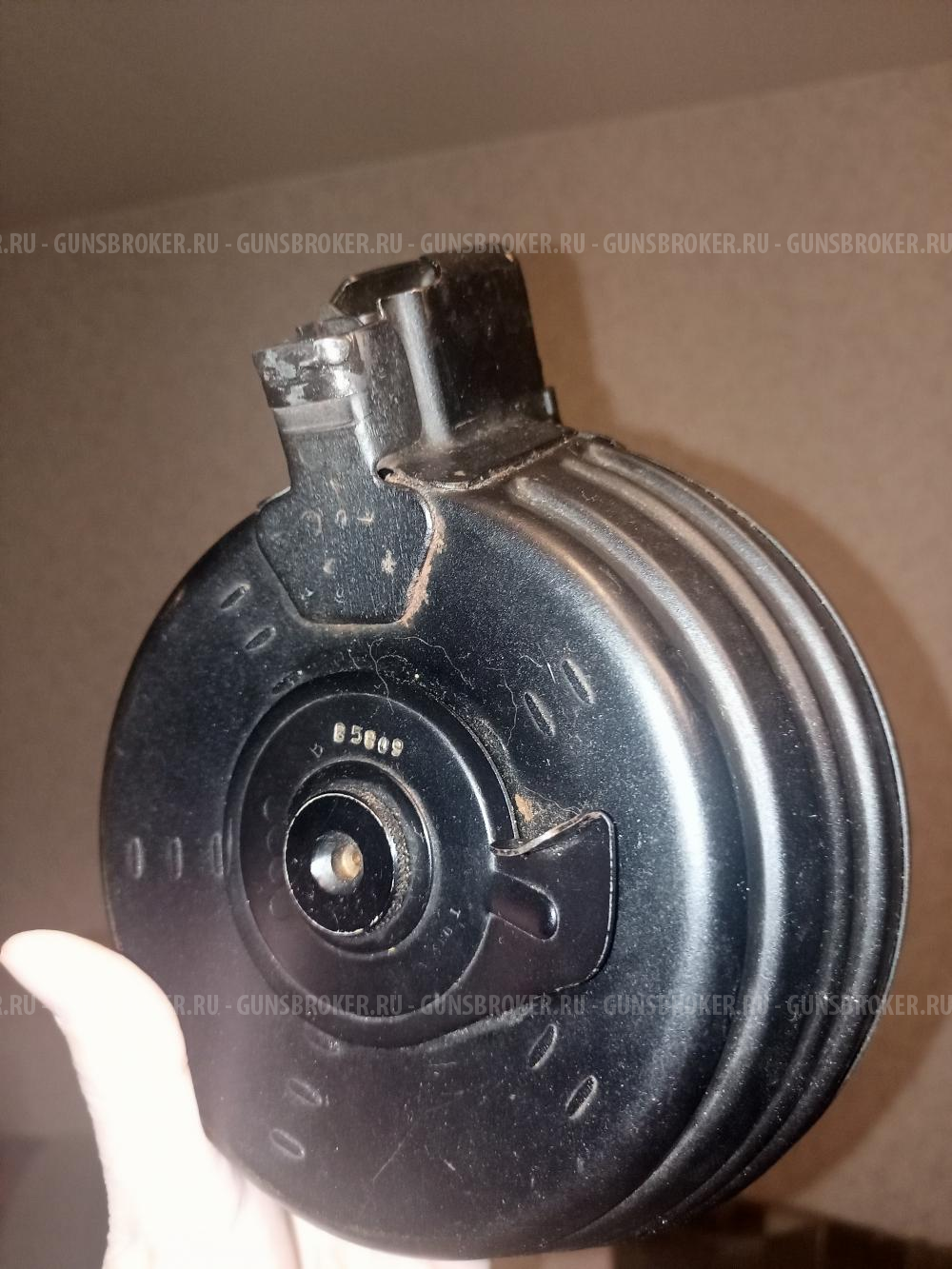 Магазин, барабан, улитка на 75 патронов для ВПО-134 или Сайги 7,62х39 без "сухаря"