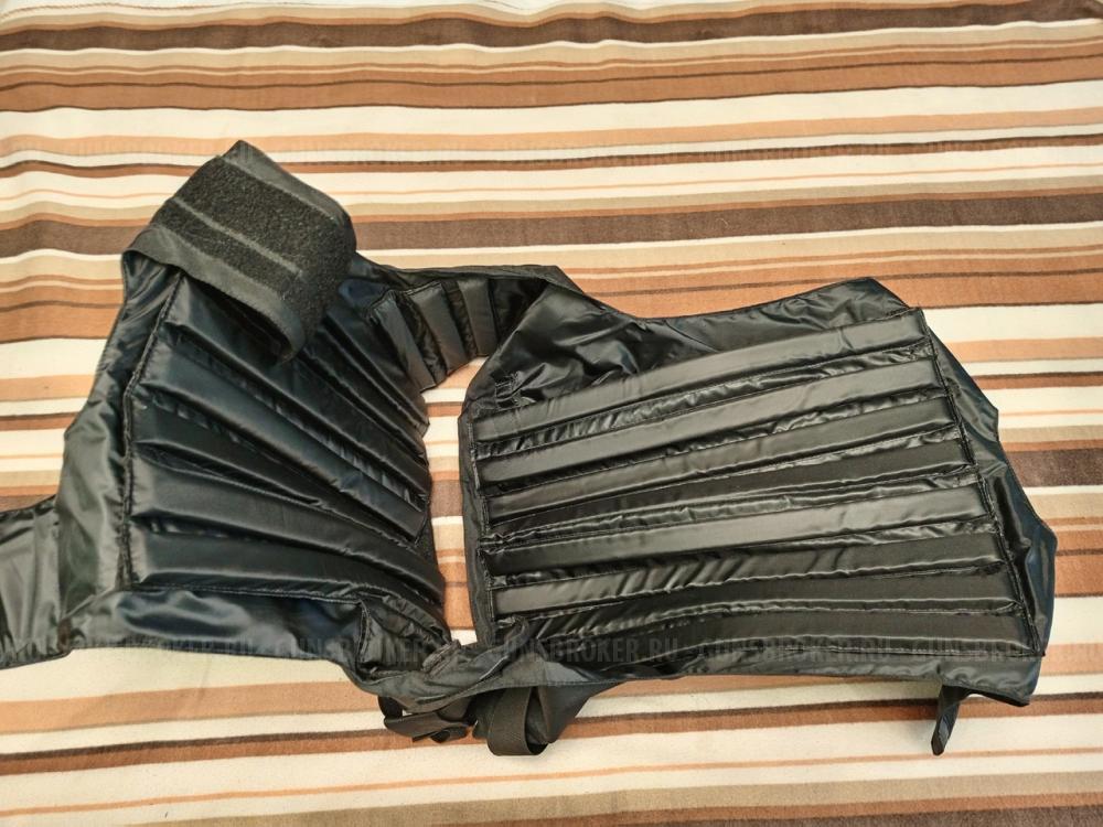 Чехол под бронежилет чёрного цвета (без плит)