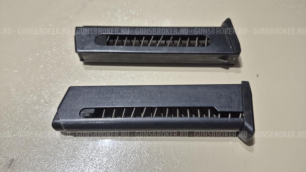 Магазин ПМ (9 мм, пластик подаватель, пластик пятка)