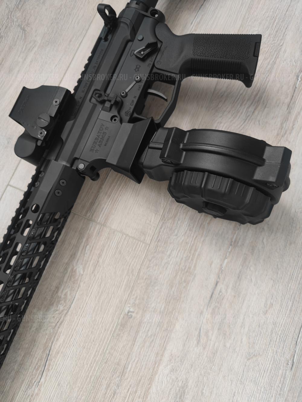Магазин повышенной емкости (барабанный) ProMag для карабинов AR-15 на 9x19 на 50 патронов 