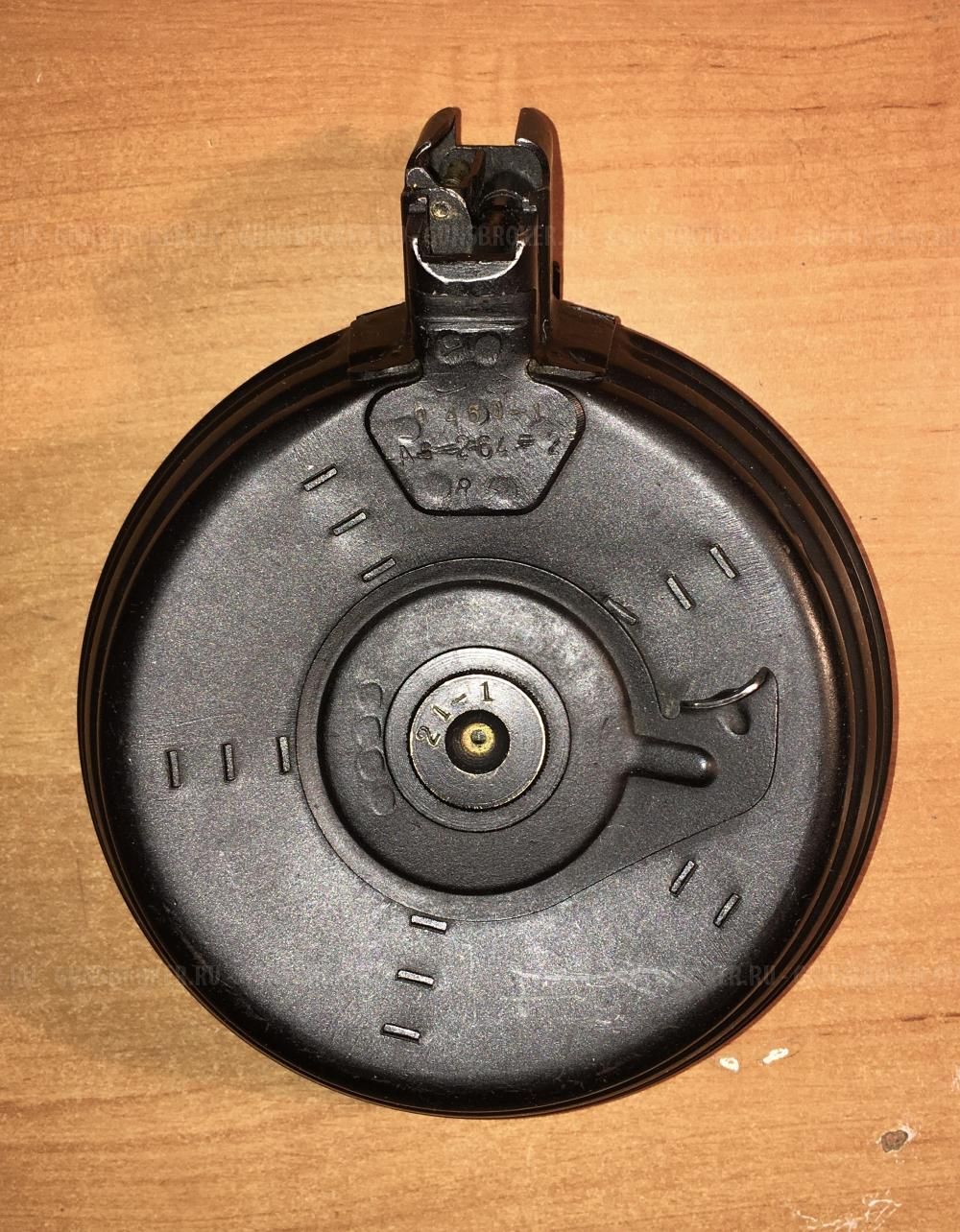 Магазин РПК на 75 патронов (бубен). Новый. С чехлом.