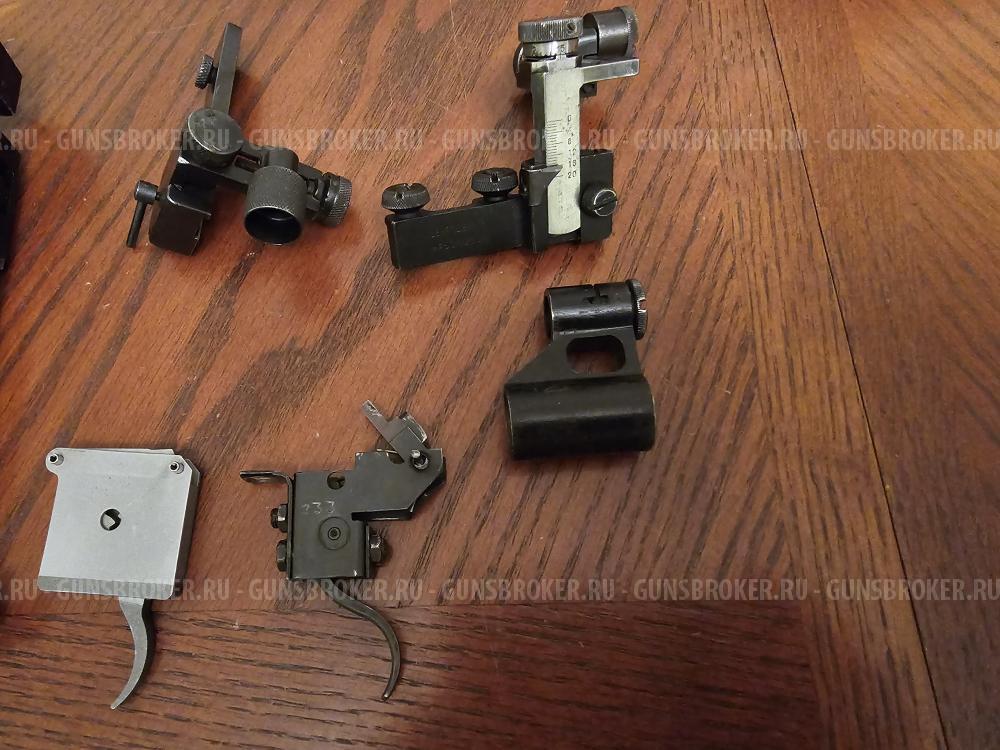 Магазин, сошки, диоптрический прицел.