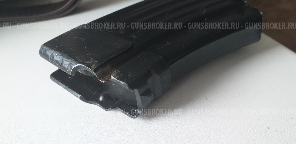  Магазин ВПО 136, Сайга, Вепрь 7.62х39 10 мест, укороченный, черный металл, СССР