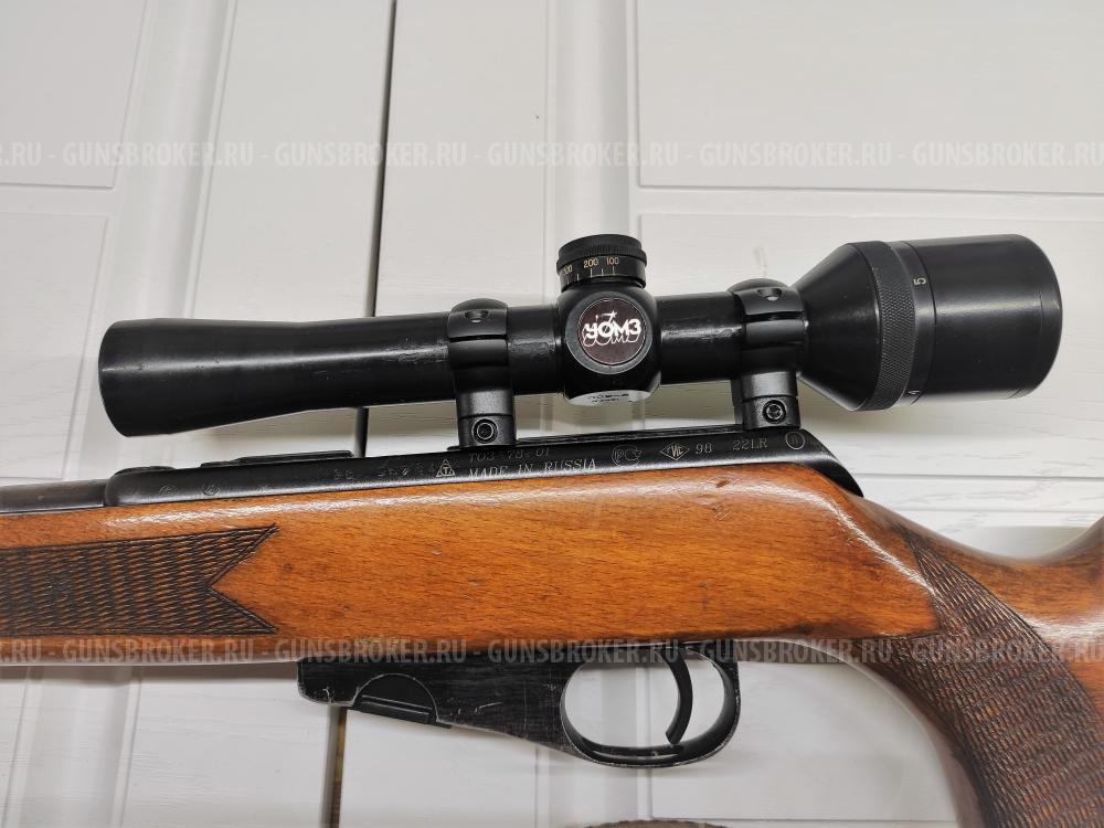 Магазинный карабин ТОЗ-78-01,22lr.+ оптика ПО2-6х39