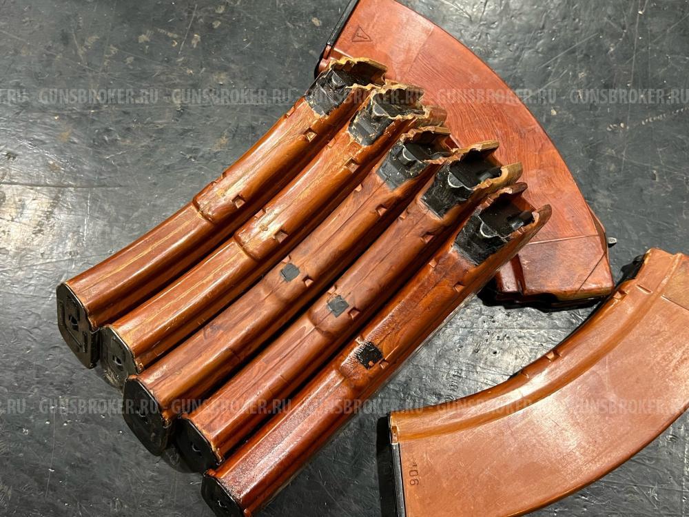 Магазины 7.62х39мм АКМ бакелитовые. Новые. СССР