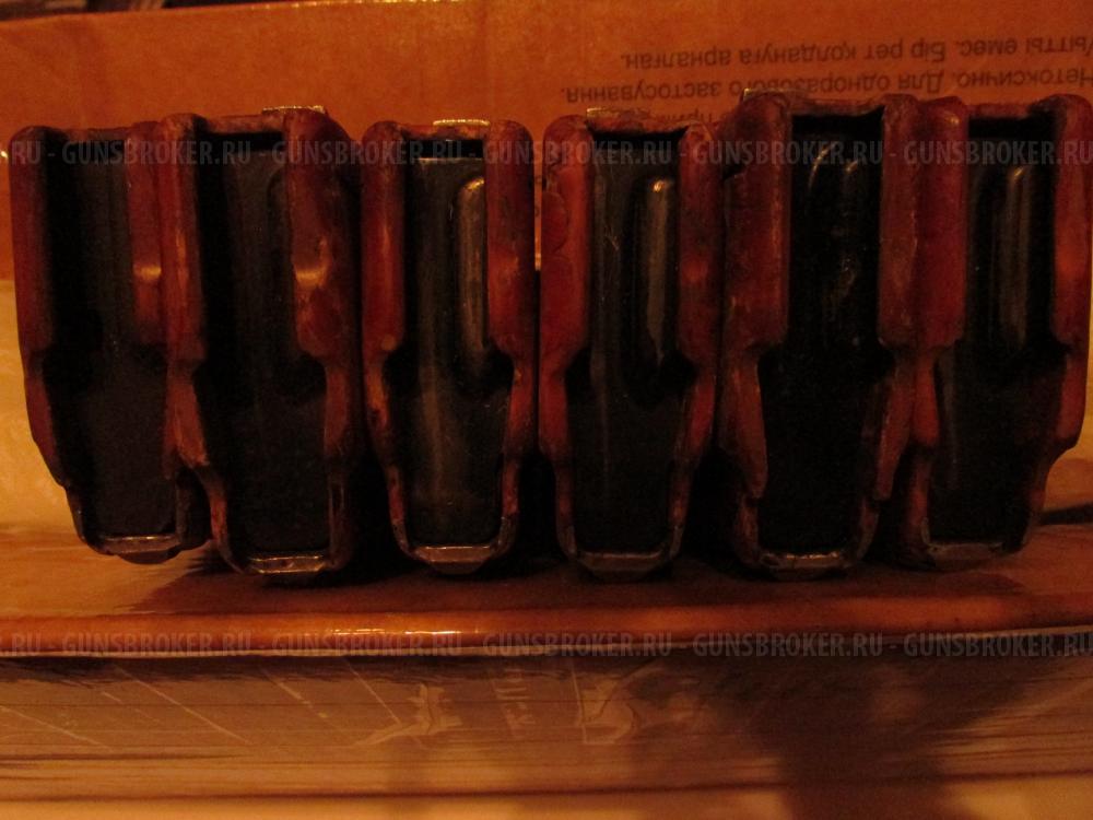 Магазины к АК-74 на 30 патр.,рукоятки,зарядные планки СКС,калоша на приклад,патронташ