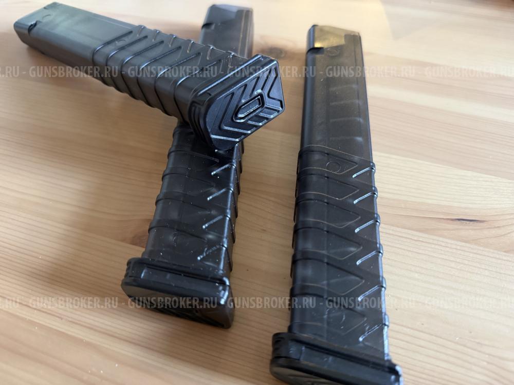 Магазины штурмовые на Glock / AR 