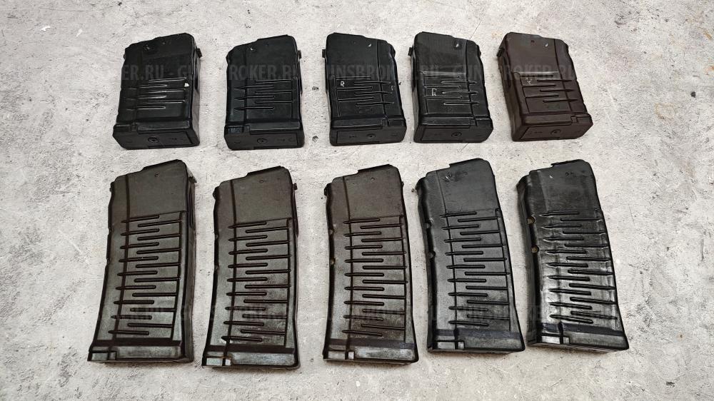 Магазины ВАЛ, ВСС 9x39 10 штук (5шт. 20мест и 5шт. 10мест)