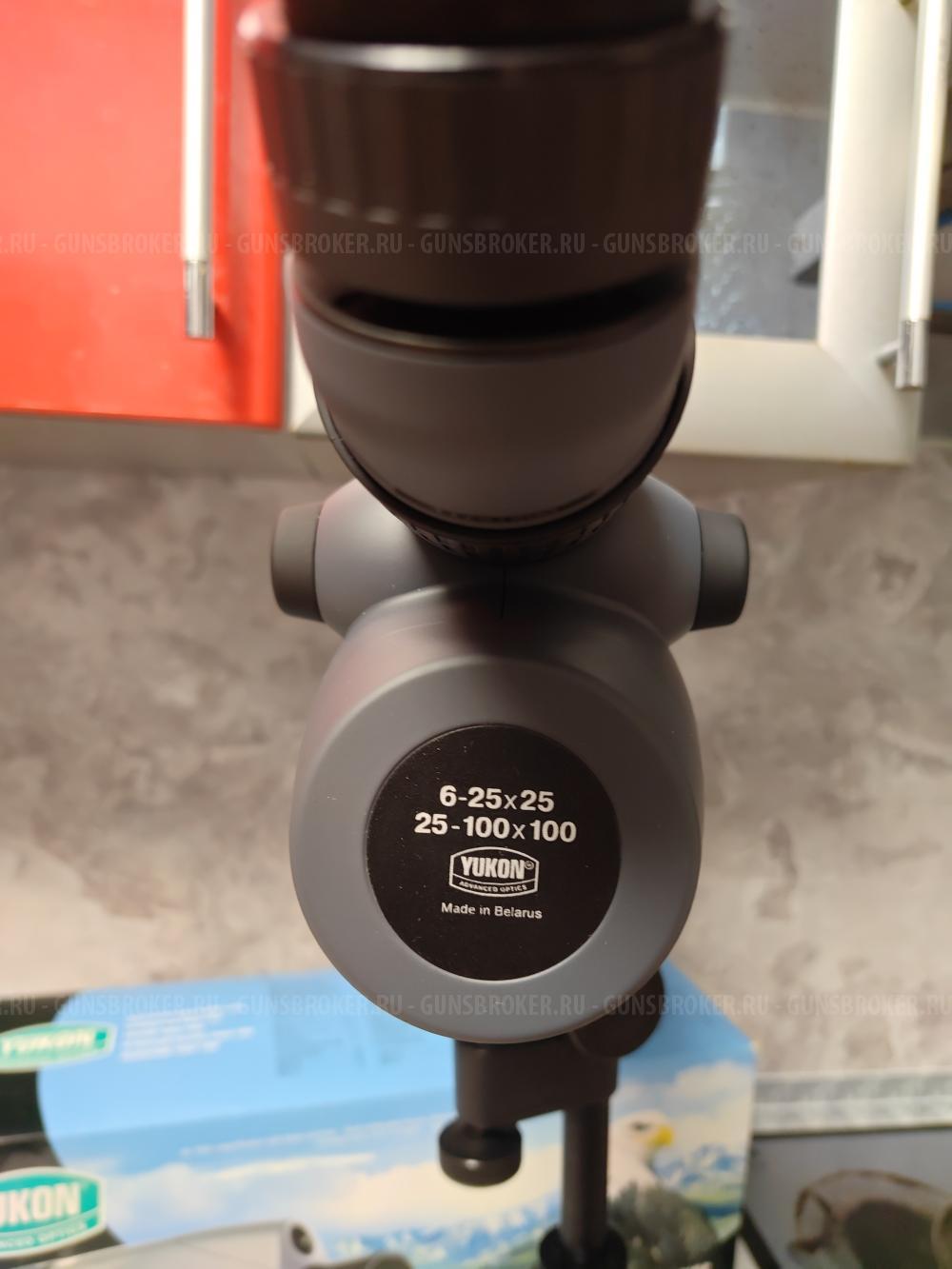 Зрительная труба YUKON 6-100x100 Tripod Kit 21031K. Фонарь FENlX TK35UE