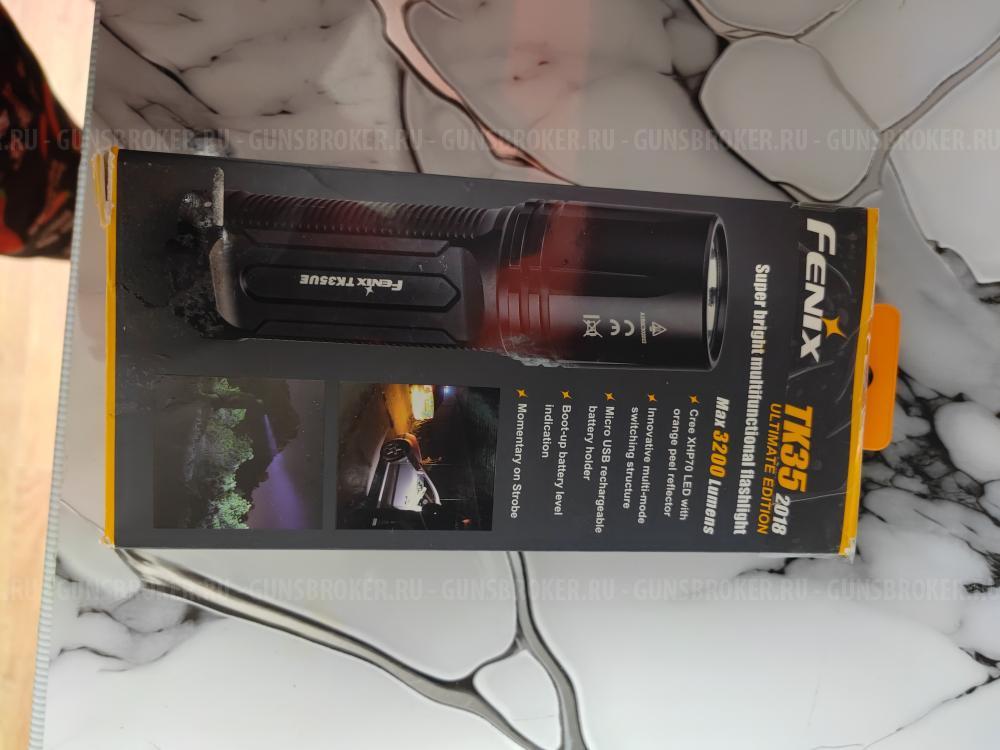 Зрительная труба YUKON 6-100x100 Tripod Kit 21031K. Фонарь FENlX TK35UE