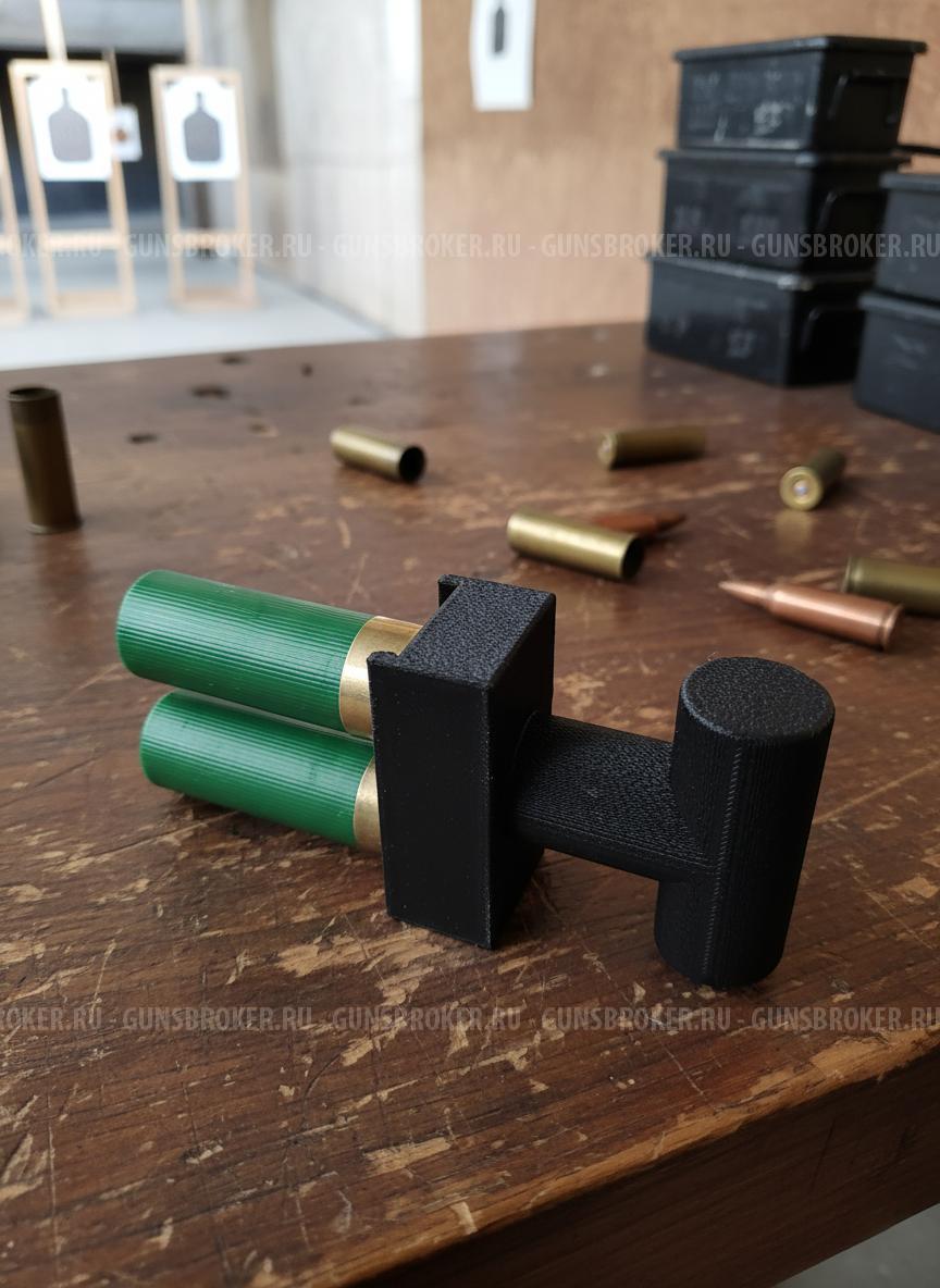 Магнитный держатель патронов 12 калибра — быстрая перезарядка