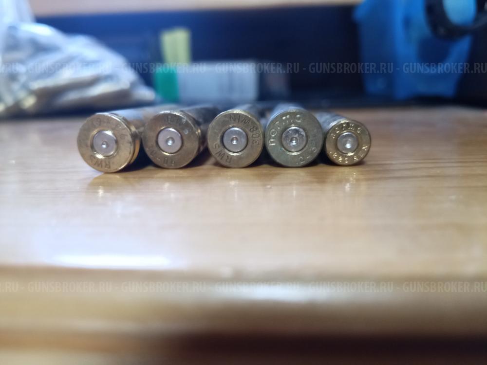 Гильзы 223 , 243 , 308, 30-06 , 9.3*62