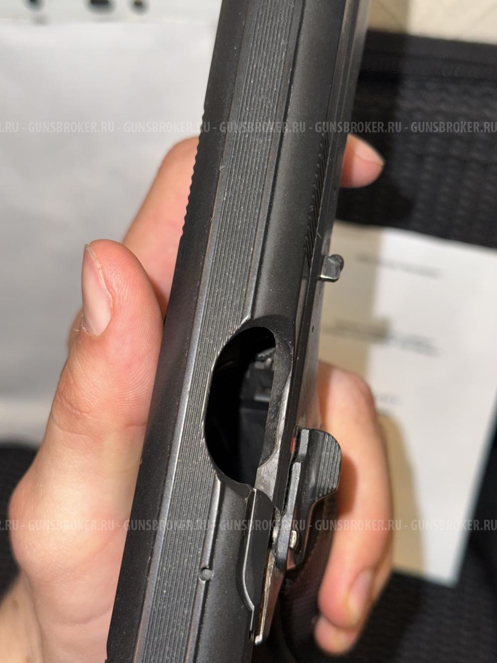 Макет CZ-75 SP-01 Shadow. Из спортивного 9х19