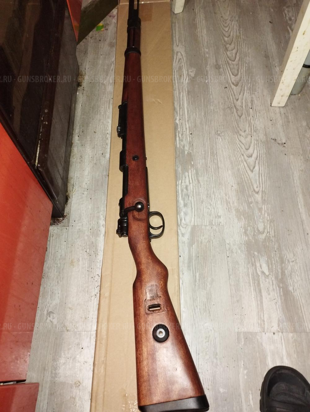 макет маузер к 98 c паспортом. новый