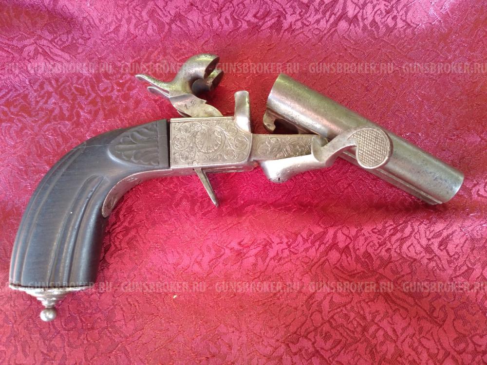 Макет ммг пистолет двухствольный шпилечный 