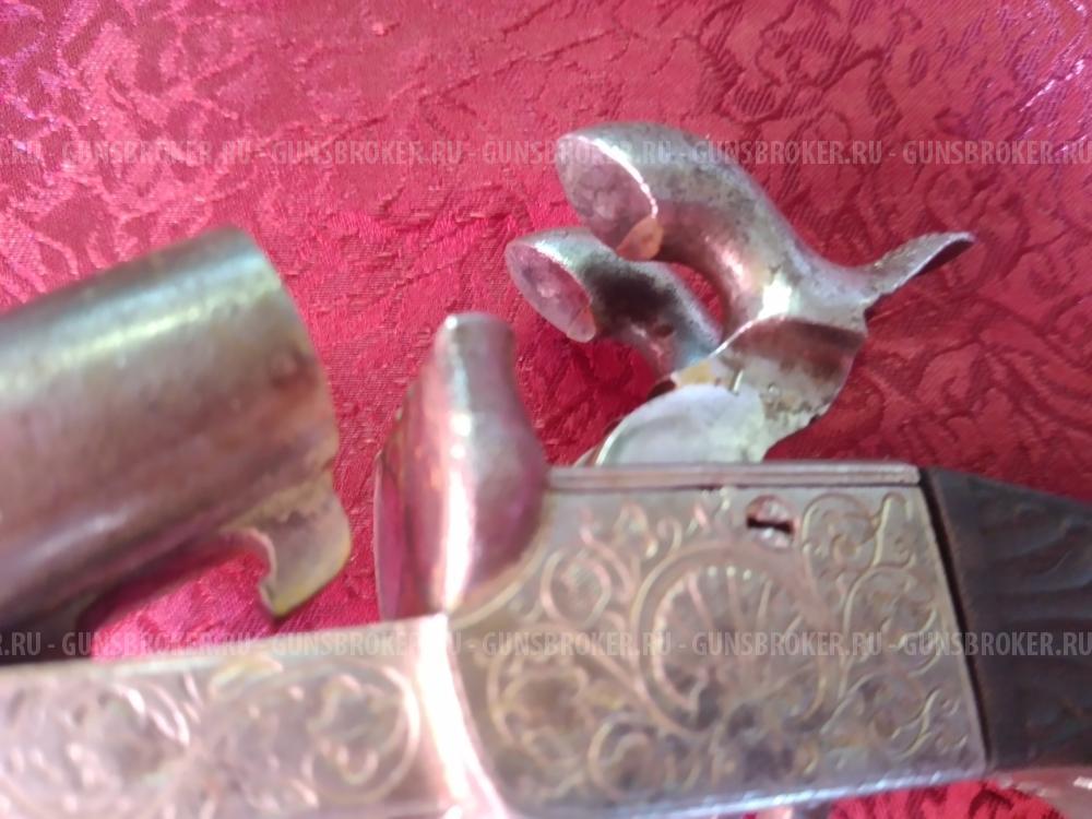 Макет ммг пистолет двухствольный шпилечный 