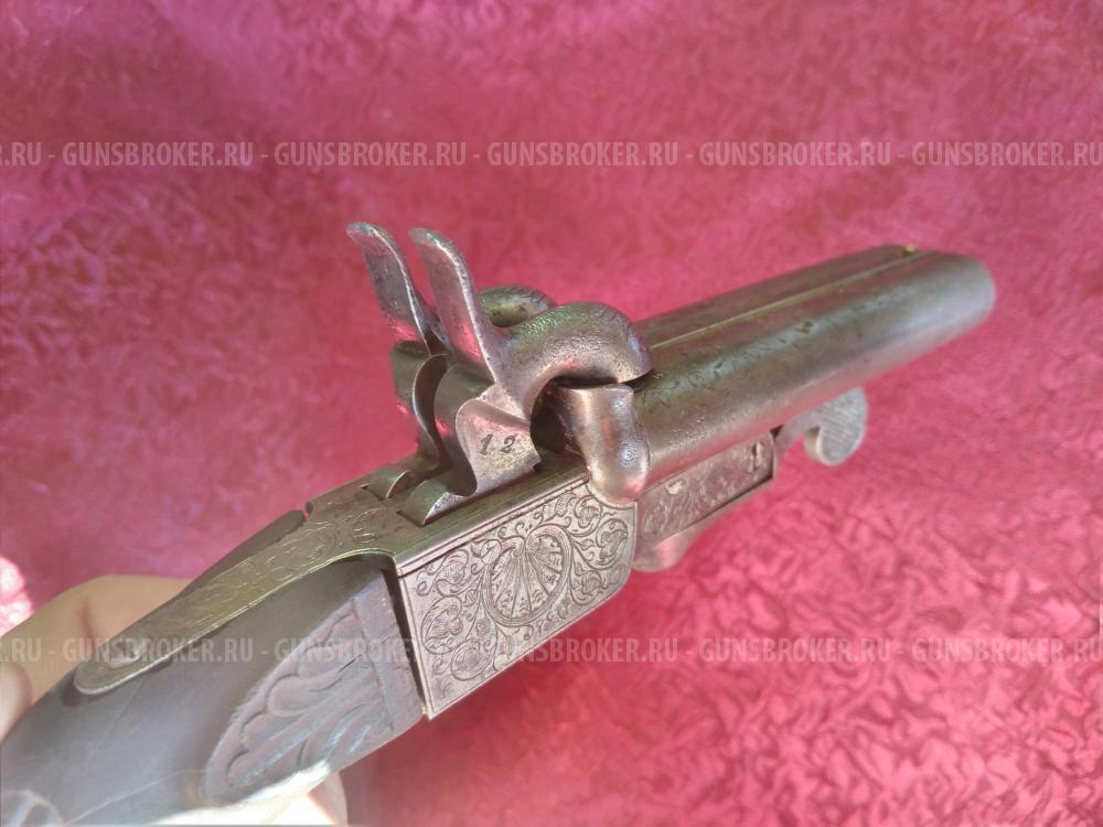 Макет ммг пистолет двухствольный шпилечный 