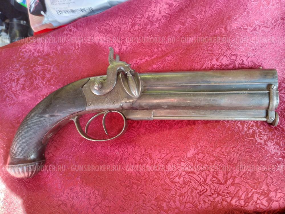 Макет ммг пистолет курковый Англия 19 век