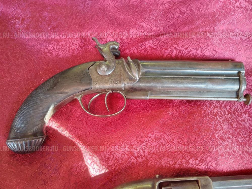 Макет ммг пистолет курковый Англия 19 век