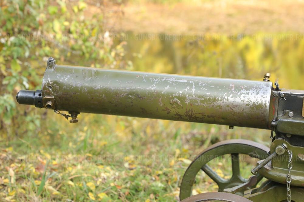 Пулемет Максим 1914 год №5523 на станке Колесникова