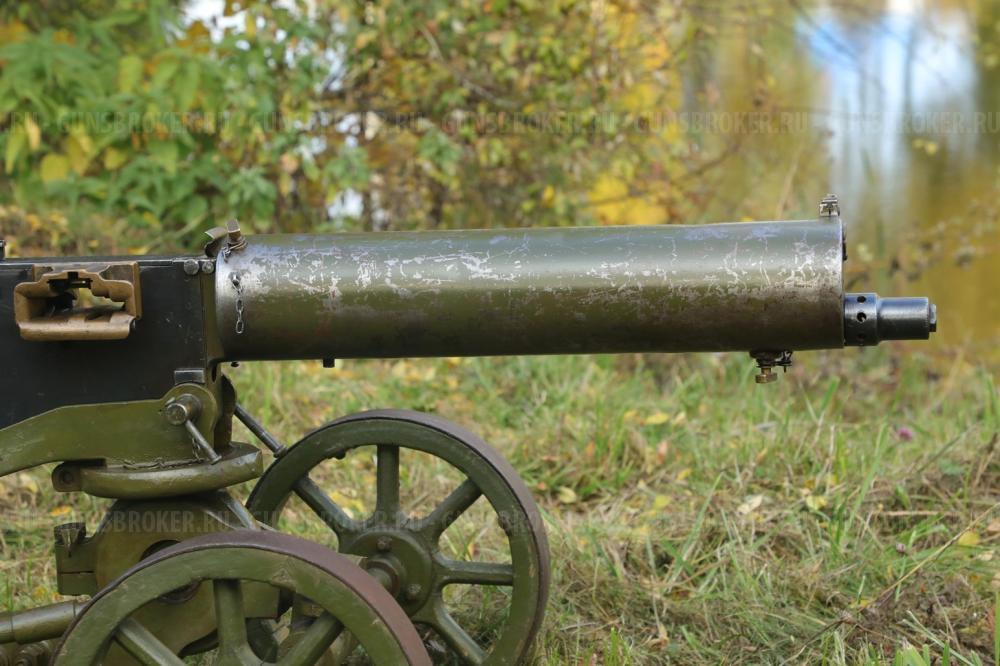 Пулемет Максим 1914 год №5523 на станке Колесникова