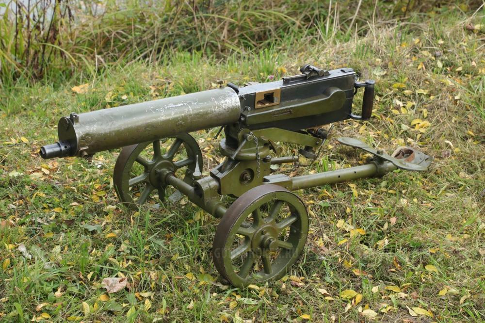Пулемет Максим 1914 год №5523 на станке Колесникова