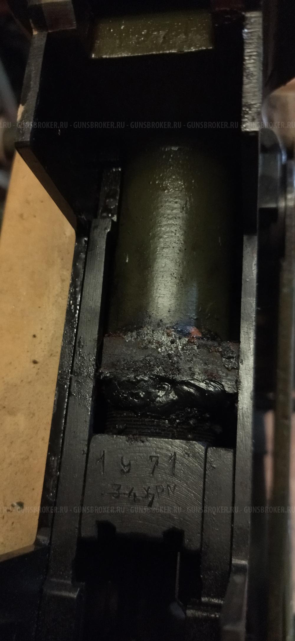 Макет пулемета Максим (1935г)на универсальном станке Владимирова ( зенитно-пехотный)