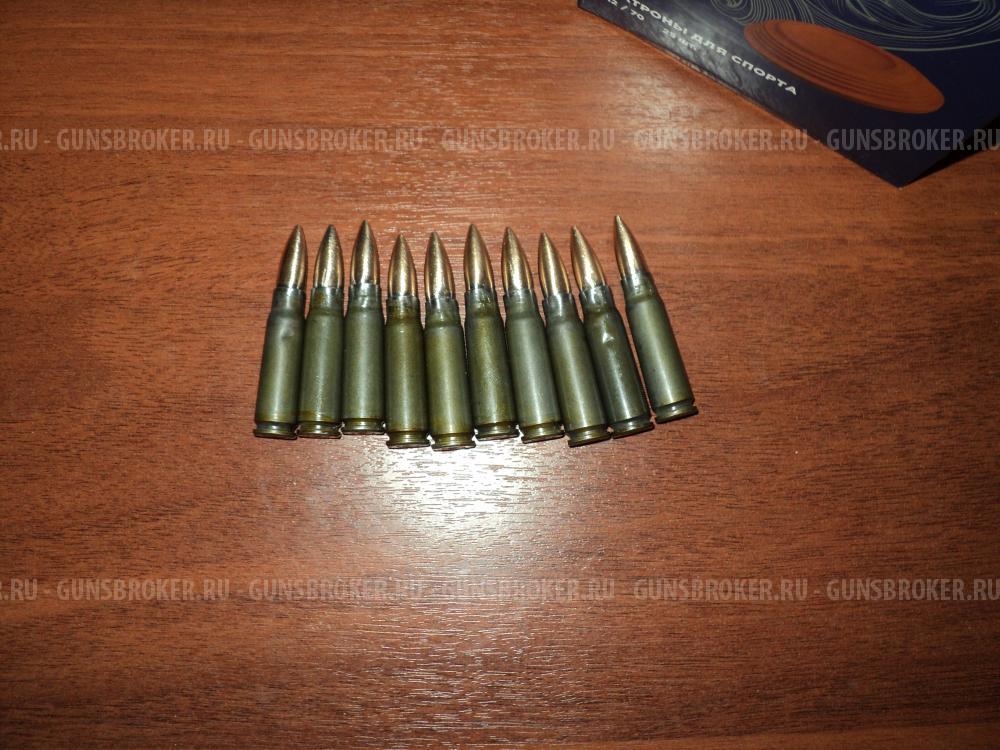 Макеты патронов 9x19/5,45x39/5,56x45/7,62x39/7,62x51/7,62x54/9x17/катриджи для ТТ-С