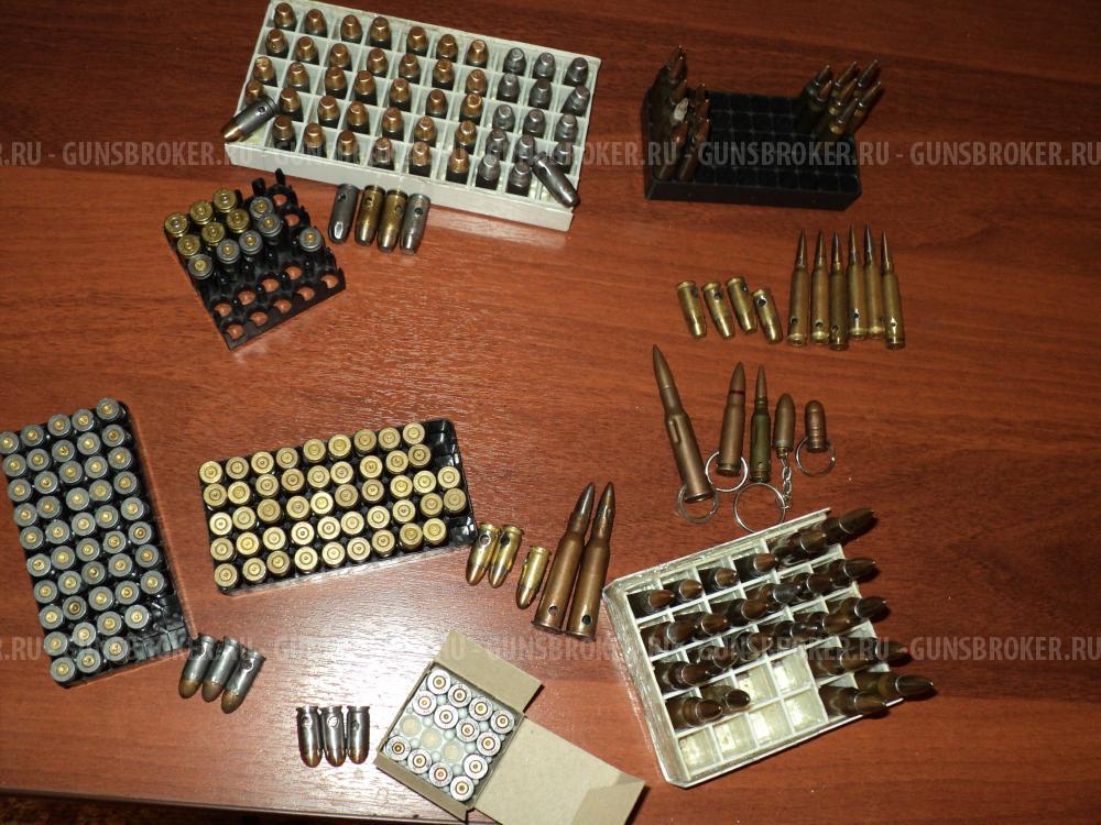 Макеты патронов 9x19/5,45x39/5,56x45/7,62x39/7,62x51/7,62x54/9x17/катриджи для ТТ-С