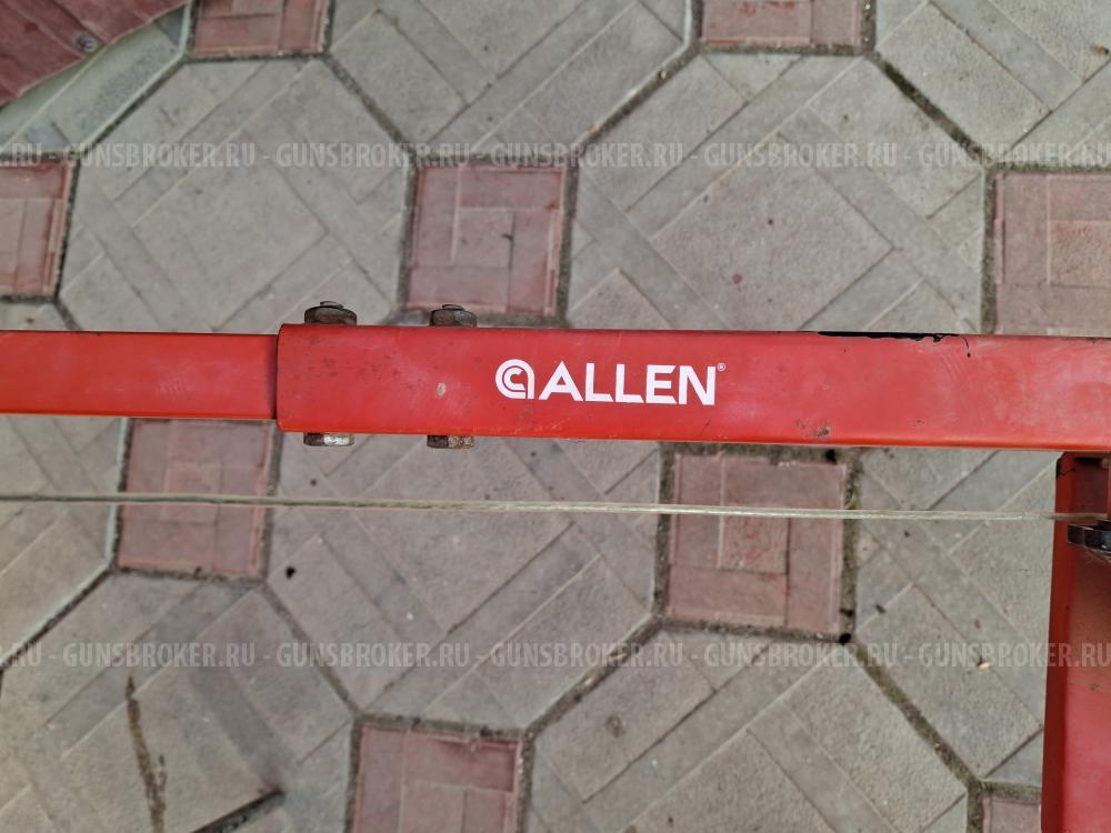 машинка для запуска тарелок + 100 тарелок