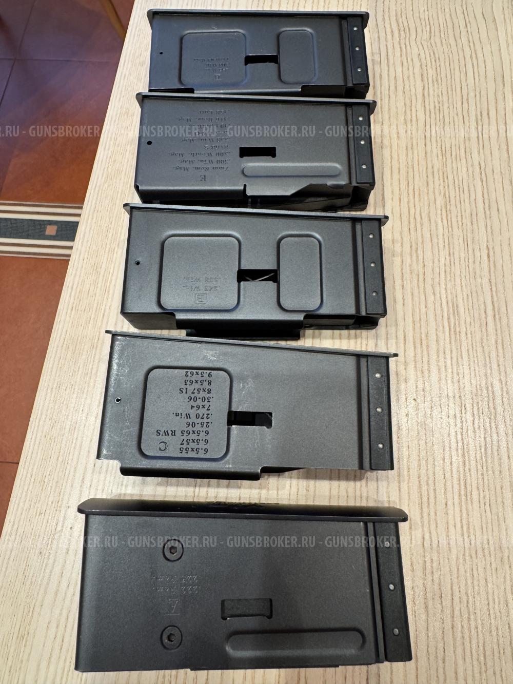 Mauser 03, основной 9/3x62, доп 308 WIN, доп 300 WIN.