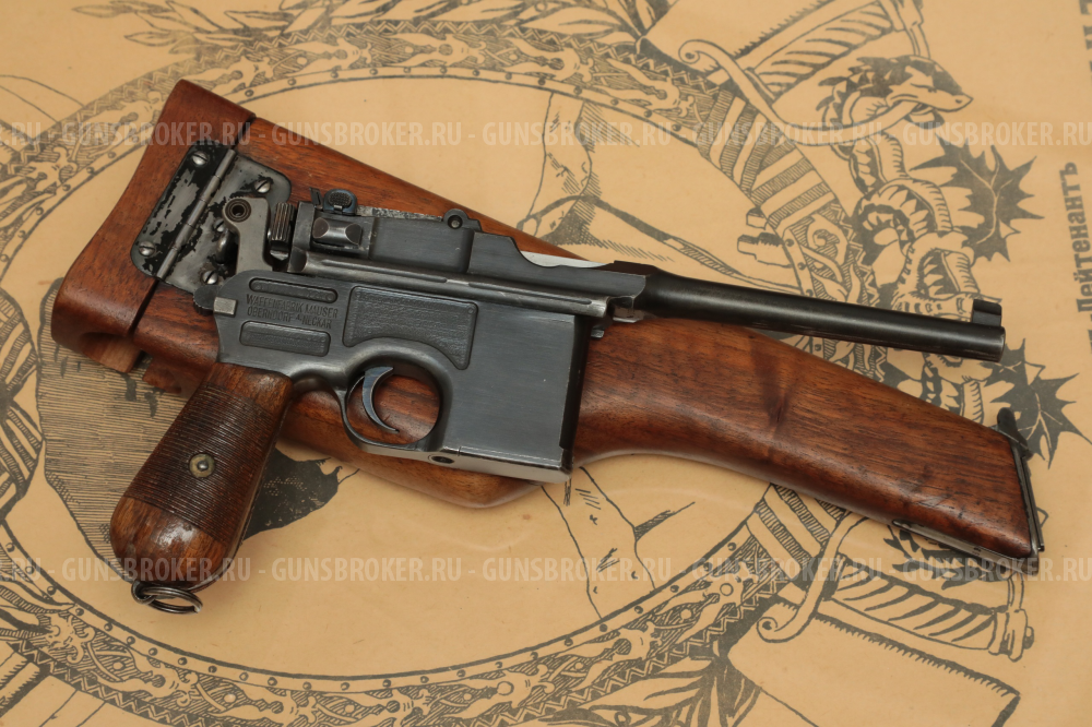 Mauser c96 #24943, комплект с кобурой