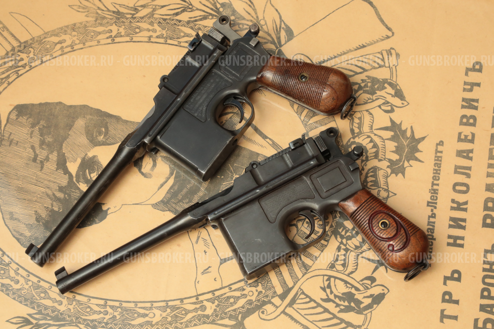 Mauser c96 #24943, комплект с кобурой