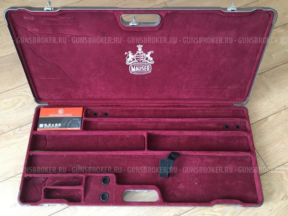 Mauser M03 9,3х62 + сменный ствол .223Rem + оптика LEUPOLD 1х6