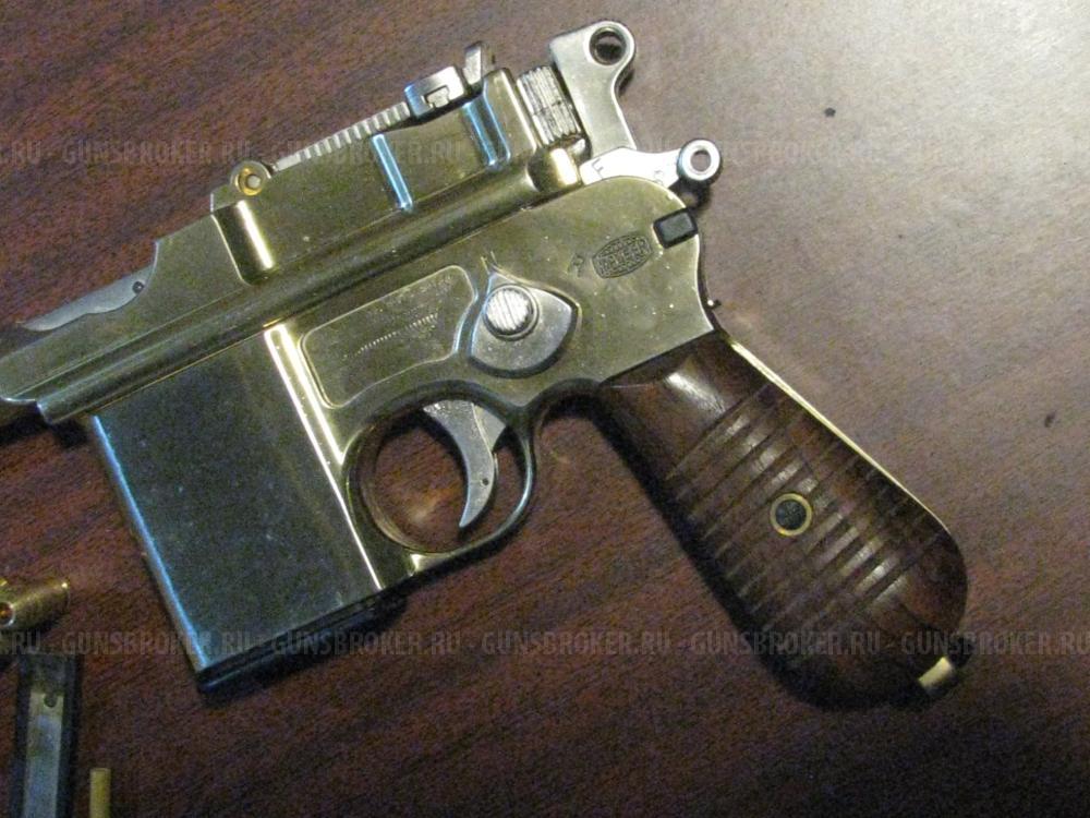 Маузер К96 (Mauser C96 или Mauser M712) шумовая модель от Marushin 